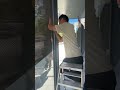 Your window can play videos now?#leddisplay #windowdisplay #glassdesign #hologram #transparentled