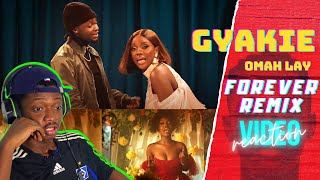 Gyakie & Omah Lay - Forever (Remix) (Official Music Video) REACTION