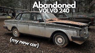 Abandoned Volvo 240  Lets save it!