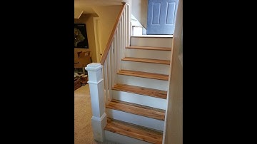 Carpet to Hardwood stairs | The Handyman |