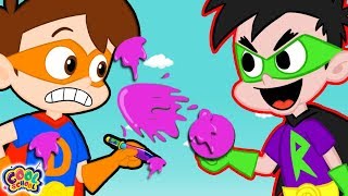 slime explosion drew saves 4th of july cartoons for kids cool school stories