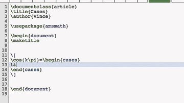 18 LaTeX on SageMathCloud - Handling cases in mathematics