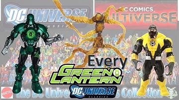 Every DC Universe DC Multiverse Green Lantern Classics Comparison List
