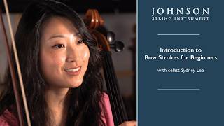 🎶 Cello bow strokes for beginners explained by cellist Sydney Lee🎶