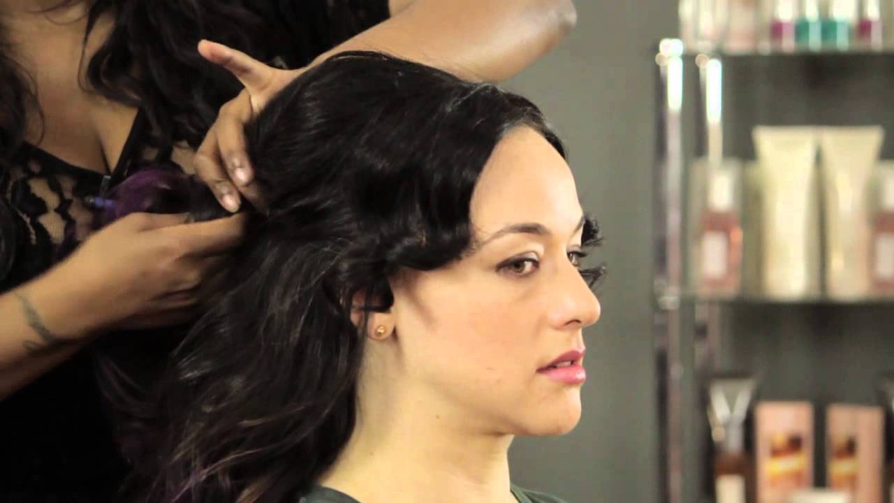 How To Do A Chin Length Updo Hair Styling Care Youtube