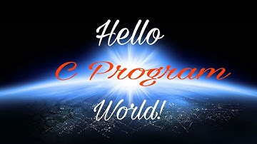 Hello World! | C Language Program | Escape sequence | Hindi |