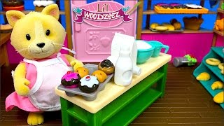 LI'L WOODZEEZ TICKLE YOUR TASTE BUDS BAKERY WITH MRS WHISKERELLI CUPCAKES CAKES & BREAD - UNBOXING screenshot 2
