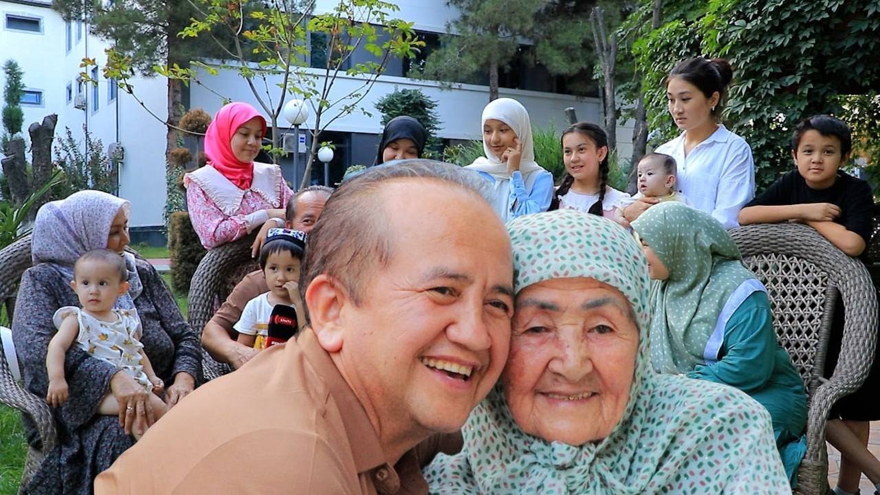 ВАЛИЖОН ШАМШИЕВНИ 80 ЁШЛИ ВОЛИДАСИНИ УЙИДАН ОЛИБ КЕТДИК