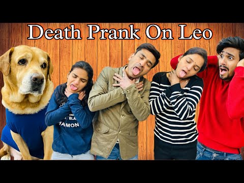 DEATH PRANK ON LEO Leo Behosh Hogya Anant Rastogi