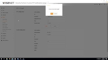 How to Setup the FTP Client with Hanwha Techwin