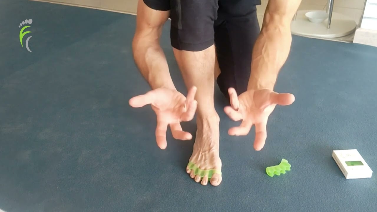 Vídeo Separadores de dedos