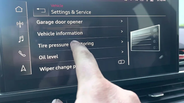 2021 Audi A5 TPMS Reset/ Tire Light Reset