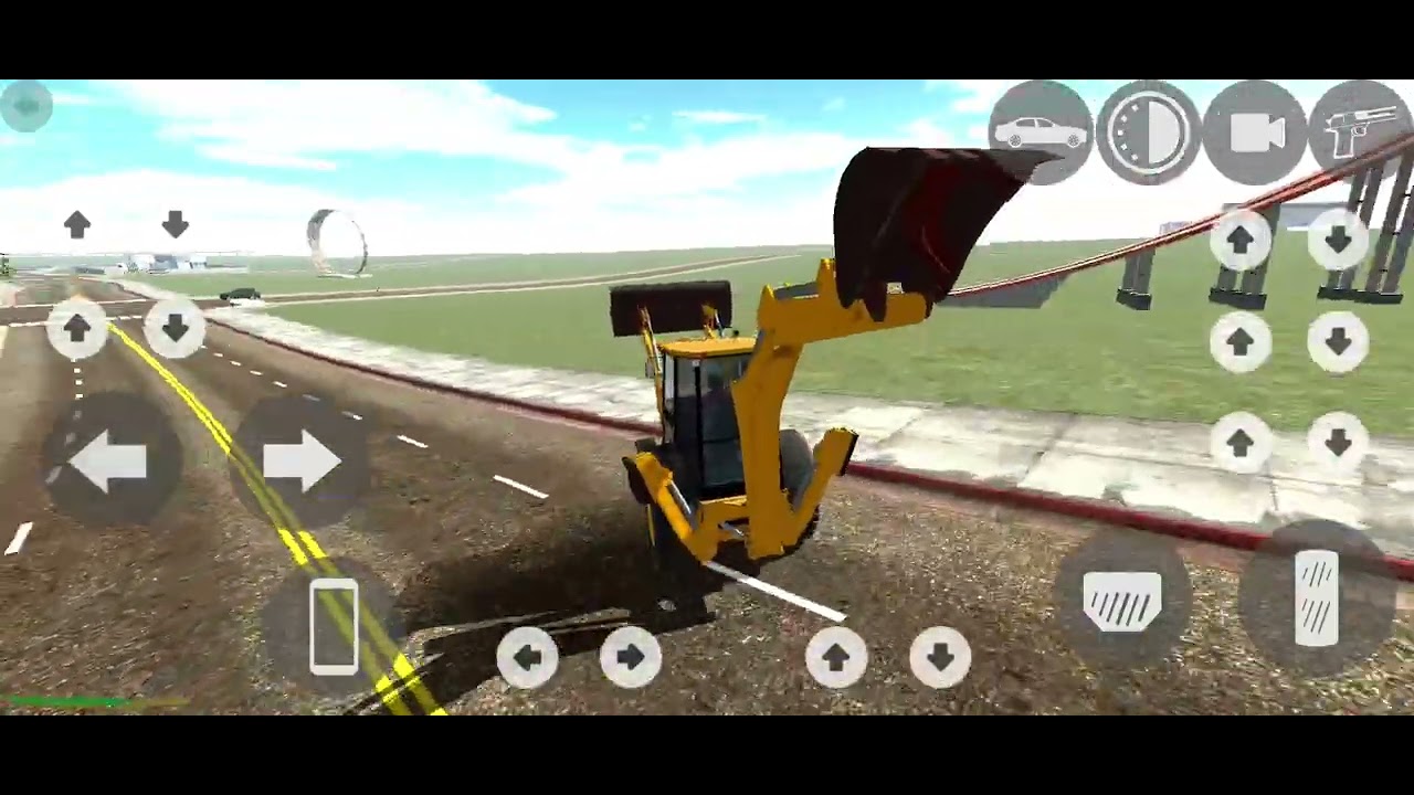 JCB versus defender heavy driver with JCB and independent kapda