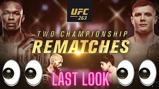 UFC 263 Last Look: Betting, DFS Strategy, & More