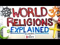 World Religions Explained Christianity Islam Hinduism Buddhism Sikhism Judaism Bahá'í Taoism Jainism