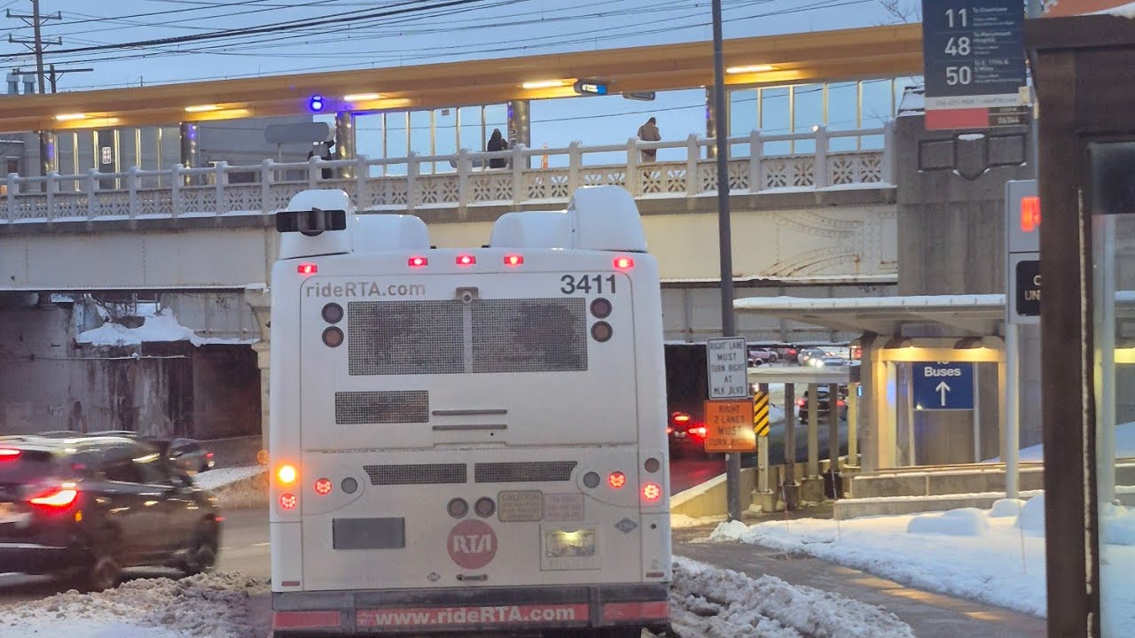 RTA Ride Rt 11 Quincy-Cedar to Downtown 