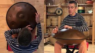 Tutoriel handpan improvisation semi-guidée, débutants, intermédiaires, hang, tongue-drum, learn easy