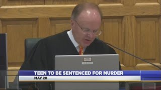 Teen to be sentenced for murder