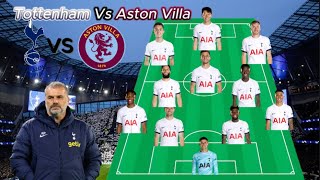 Tottenham vs Aston Villa prediction, today's lineups, odds & bet builder  tips - Mirror Online