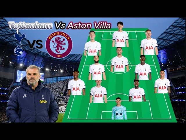 Tottenham vs Aston Villa prediction, today's lineups, odds & bet builder  tips - Mirror Online