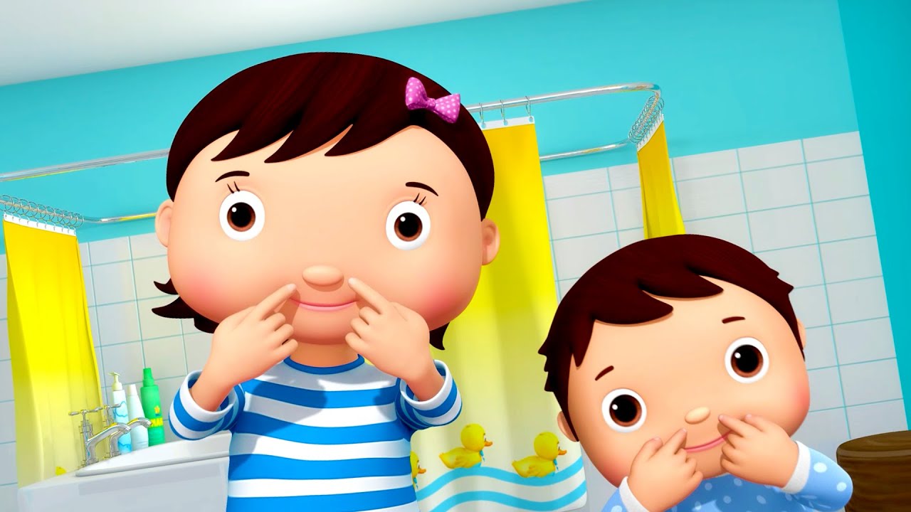 Eyes And Ears And Mouth And Nose Song! Little Baby Music Time