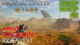 Monster Hunter Wilds | RX 6700 XT | Benchmark Tool