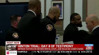 Judge approves adding lesser charge against Rodney Hinton Jr.