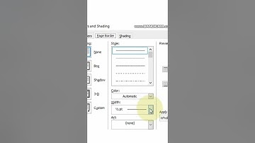 How Different Art used as a page border in Microsoft Word By Atif Ali / Divine Education Academy