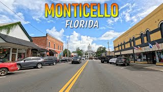 Monticello Florida Driving Through