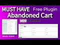 Best free WooCommerce abandoned cart plugin 2021 - Must have WooCommerce plugin for every shop