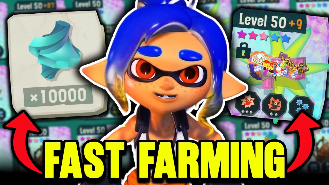 Fast Splatoon Raiders Farming: Shards, Weapons & Gadget Parts