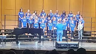 Gubser elementary school choir concert 3.11.23