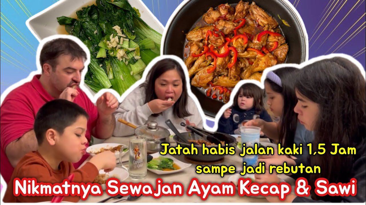 INI AJA JADI REBUTAN⁉️AYAM KECAP NO MINYAK TERSIMPEL BIKIN NAMBAH2 | LAPAR BERAT HABIS JALAN 1,5 JAM