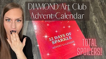 Unboxing Diamond Art Club’s Advent Calendar 2022!!!!!!! Total Spoilers!