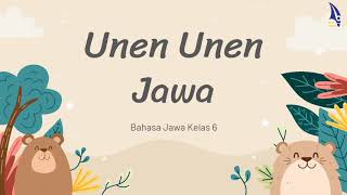 Basa Jawa Kelas 6 Bab Unen-Unen