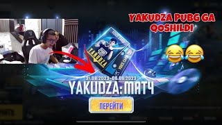 YAKUDZA O'ZINING PUBG GA QO'SHILGAN OVOZLARIGA REASKIYASI😂😂 // PUBG MOBILE