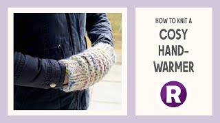 How to Knit a Handwarmer | Easy Knitting Project for Winter | Hand Muff Pattern