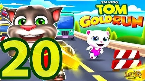 Talking Tom Gold Ru‪n‬ - Gameplay Walkthrough Part 20 - iOS, Android