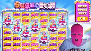 Download Lagu 50 SPINS ON A $7000 SUGAR RUSH BUY! (MAX WIN?!) MP3