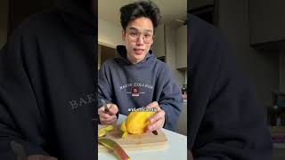 ignore how i cut the mango... #studytips #college #study #uni #studyhacks