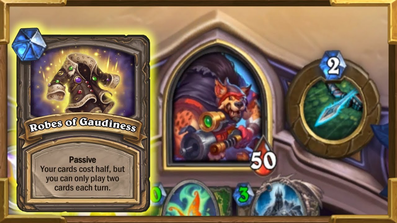 Hearthstone: Robes of Gaudiness Is The Most Broken Card Ever Created