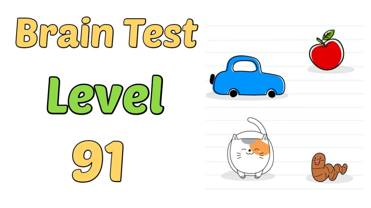 Brain Test Level 91 complete the leve please walkthrough answer - YouTube