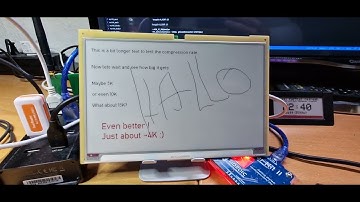 E-Paper Pricetag compressed image uploads on the custom firmware