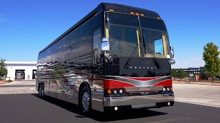 This Prevost Emerald X3 is one of the most sought after pre-owned Prevost on the market! 
