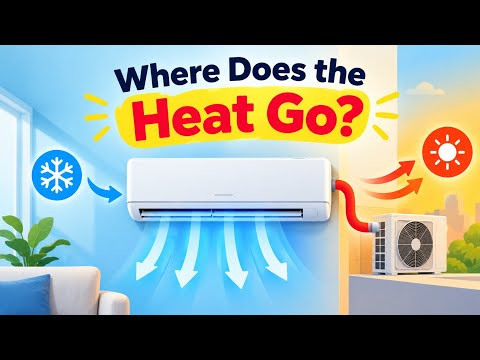 How AC Cools Your Room āļø | How Air Conditioner Works| The Science Will Surprise You!