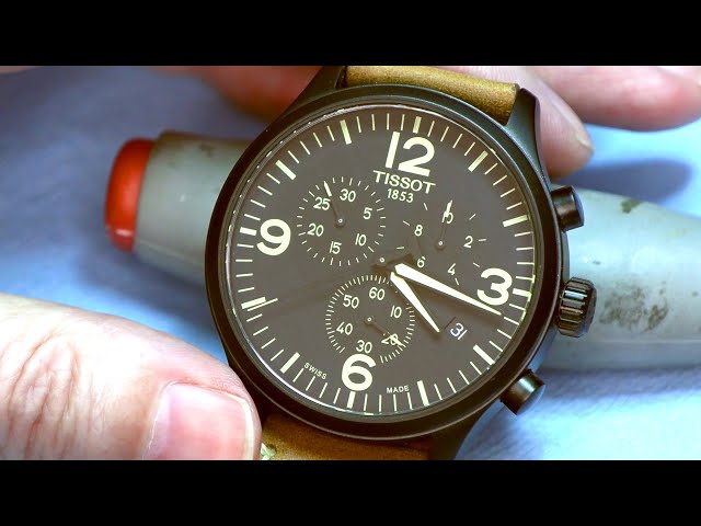 Getting Inside A Tissot Chronograph - YouTube