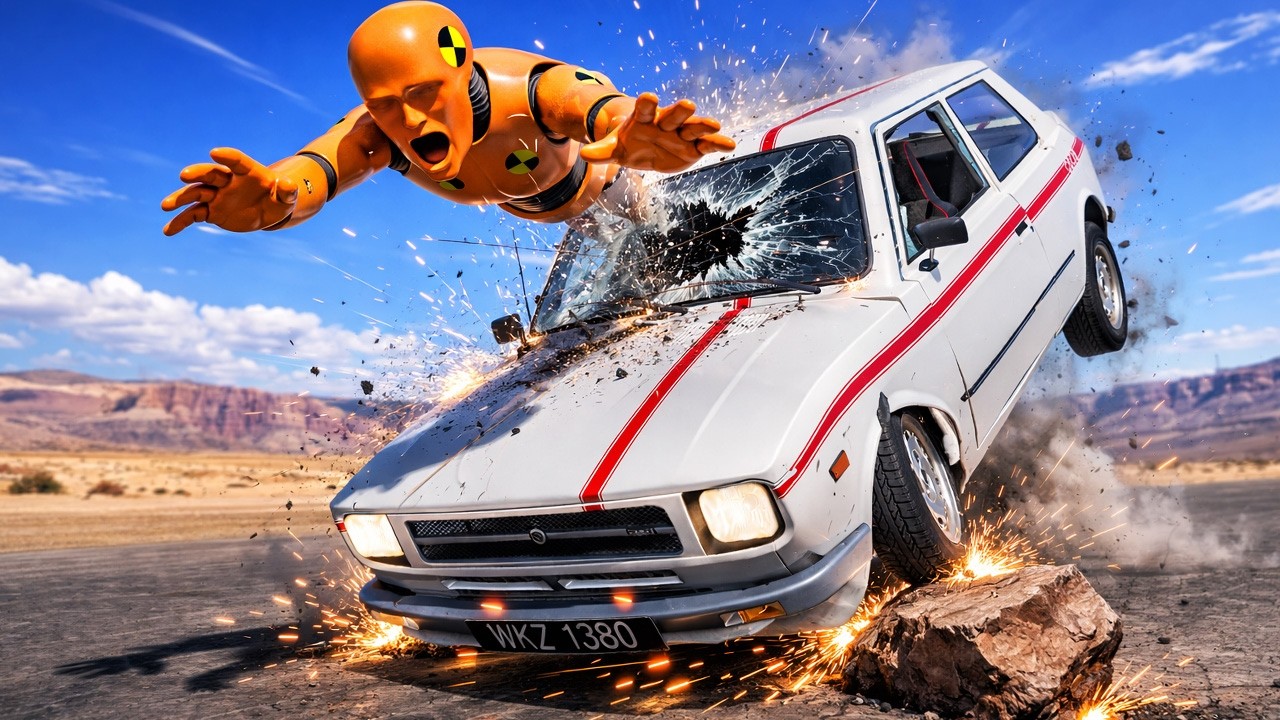 Reckless Overtaking & Massive Car Crashes #01 BeamNG Drive