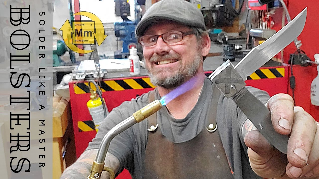 SOLDERING BOLSTERS How to solder slip joint bolsters (like a master