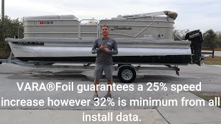 "VARA®Foil Pontoon Hydrofoil: A Game-Changer for Pontoon Boats? Find Out more in This Short Review
