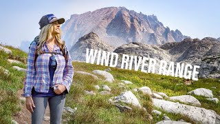 STORMS & Smoke & STUNNING VIEWS OH MY! | BACKPACKING the WIND RIVER RANGE | Titcomb Basin